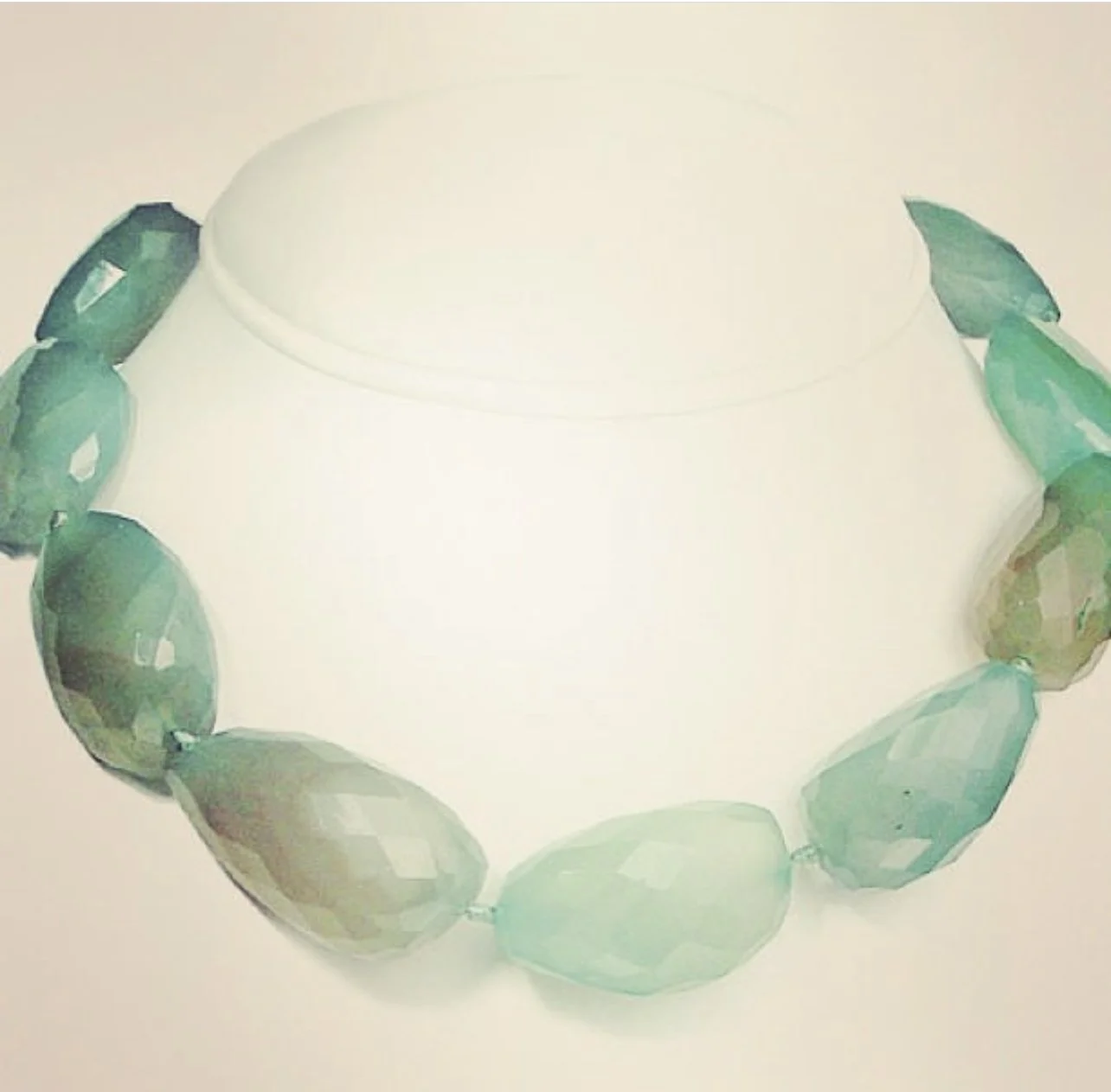 Chalcedony Nugget Choker