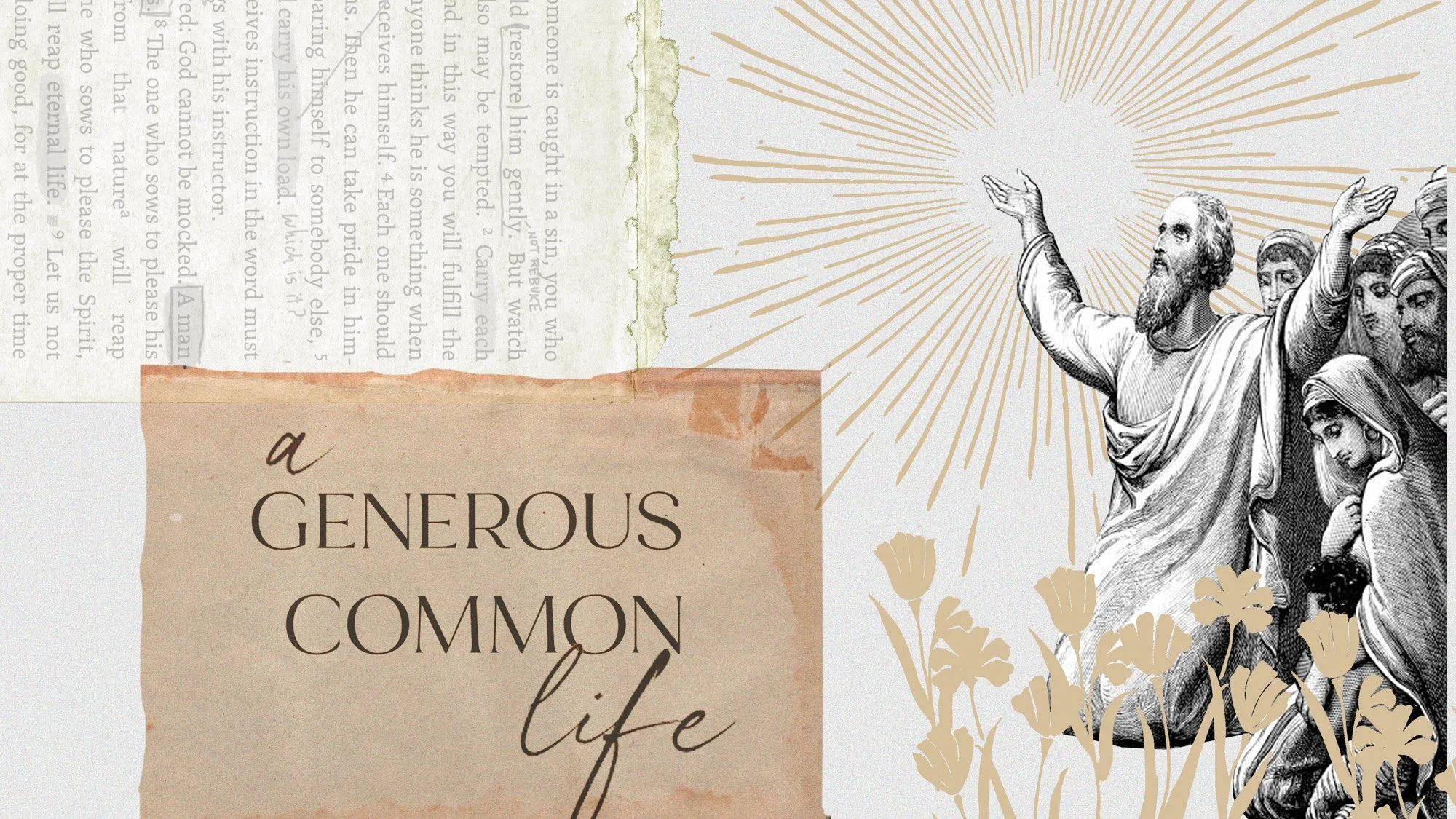 A GENEROUS COMMON LIFE: Know Thyself