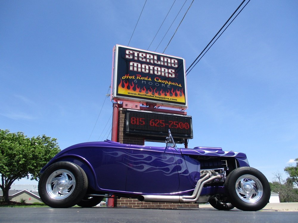 1934 Ford Roadster Hot Rod with a Blown 454