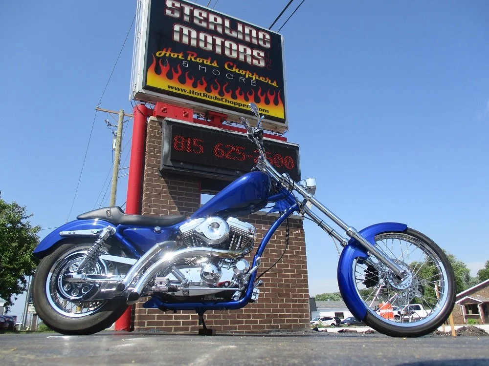 2001 HD XLH883 Chopper — Sterling Motors Inc/Hot Rods Choppers