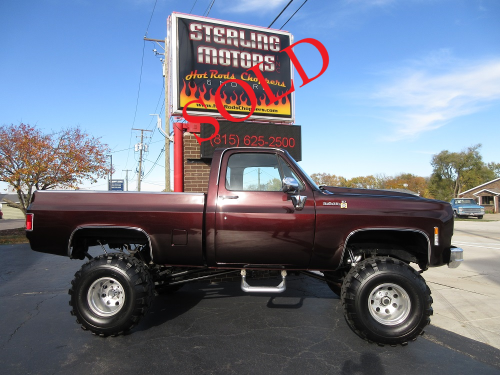 1978 Chevy K10 Scottsdale Short Bed 383ci Custom