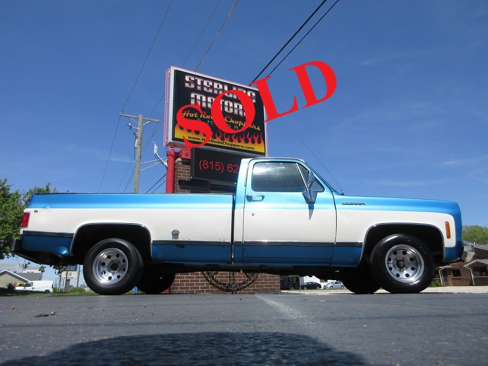 1978 GMC C1500 5.7L V8 Long Bed