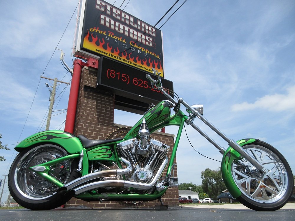 2004 DD Custom Cycle 250mm Softail Chopper Sublime