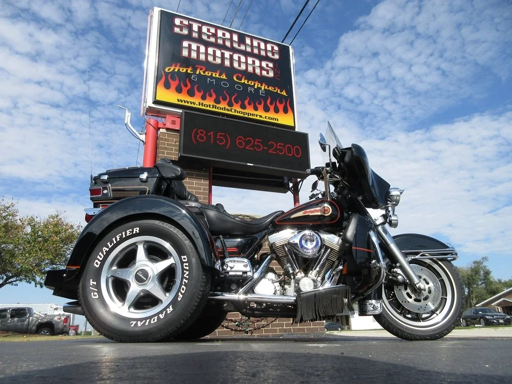 1995 HD FLHT Electra Glide Lehman Renegade Trike