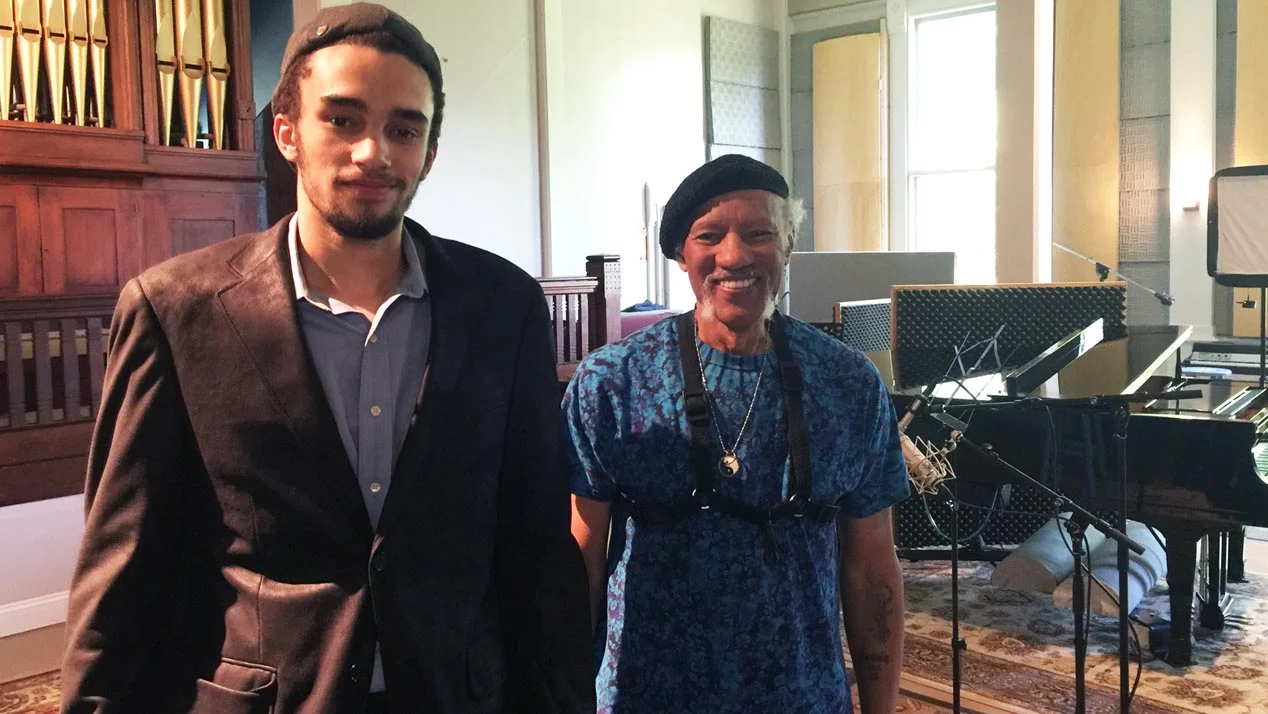 Khalif and Charles Neville duo session