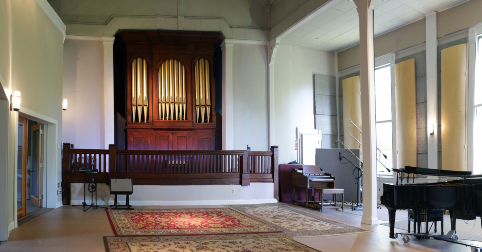 The Live room looking East