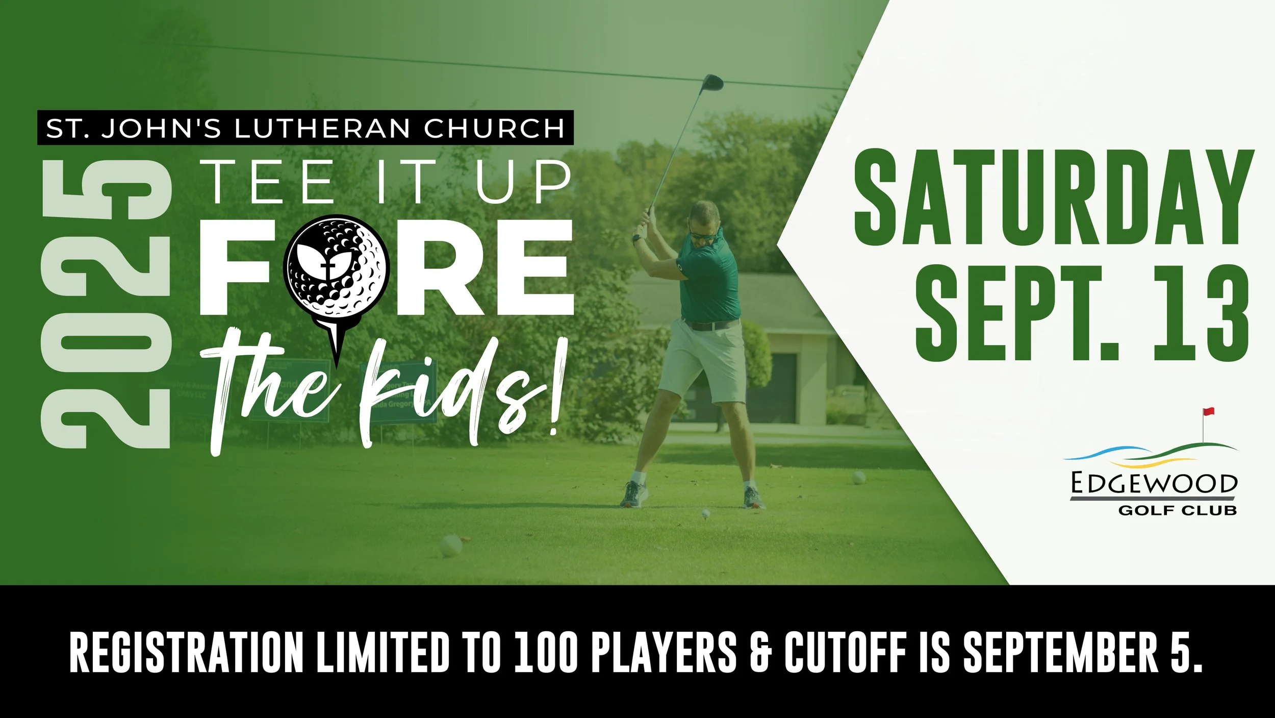 TEE IT UP FORE THE KIDS