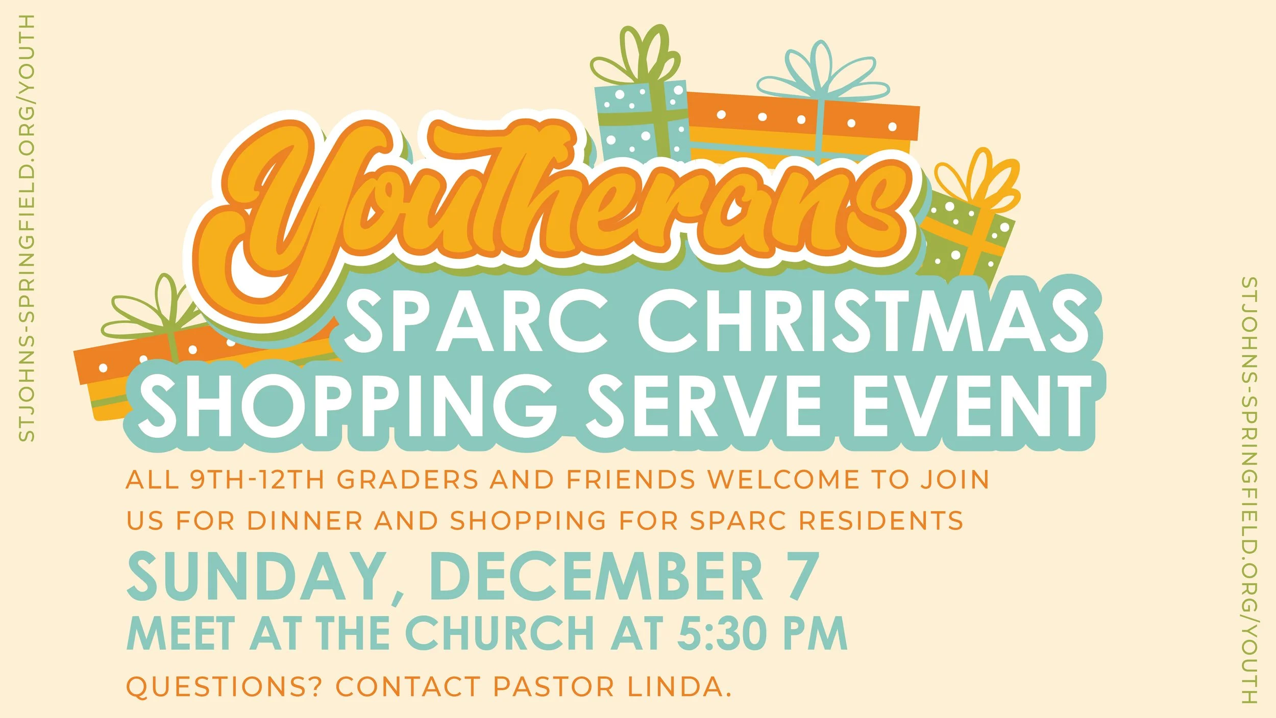 Sparc Christmas Shopping Serve Event