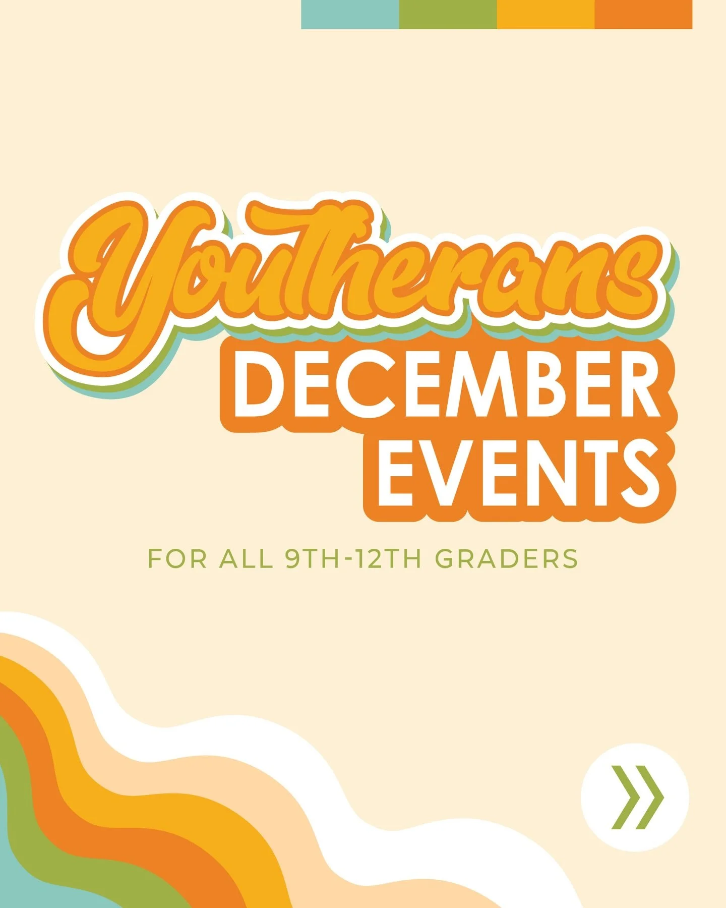 December Events for Youtherans!! All 9th-12th graders and their friends are invited to join us for our Christmas Party and Sparc Christmas Shopping Serve event!

🎁 The Sparc Event is a great way to help spread cheer to those in our community!
🎄 Sta