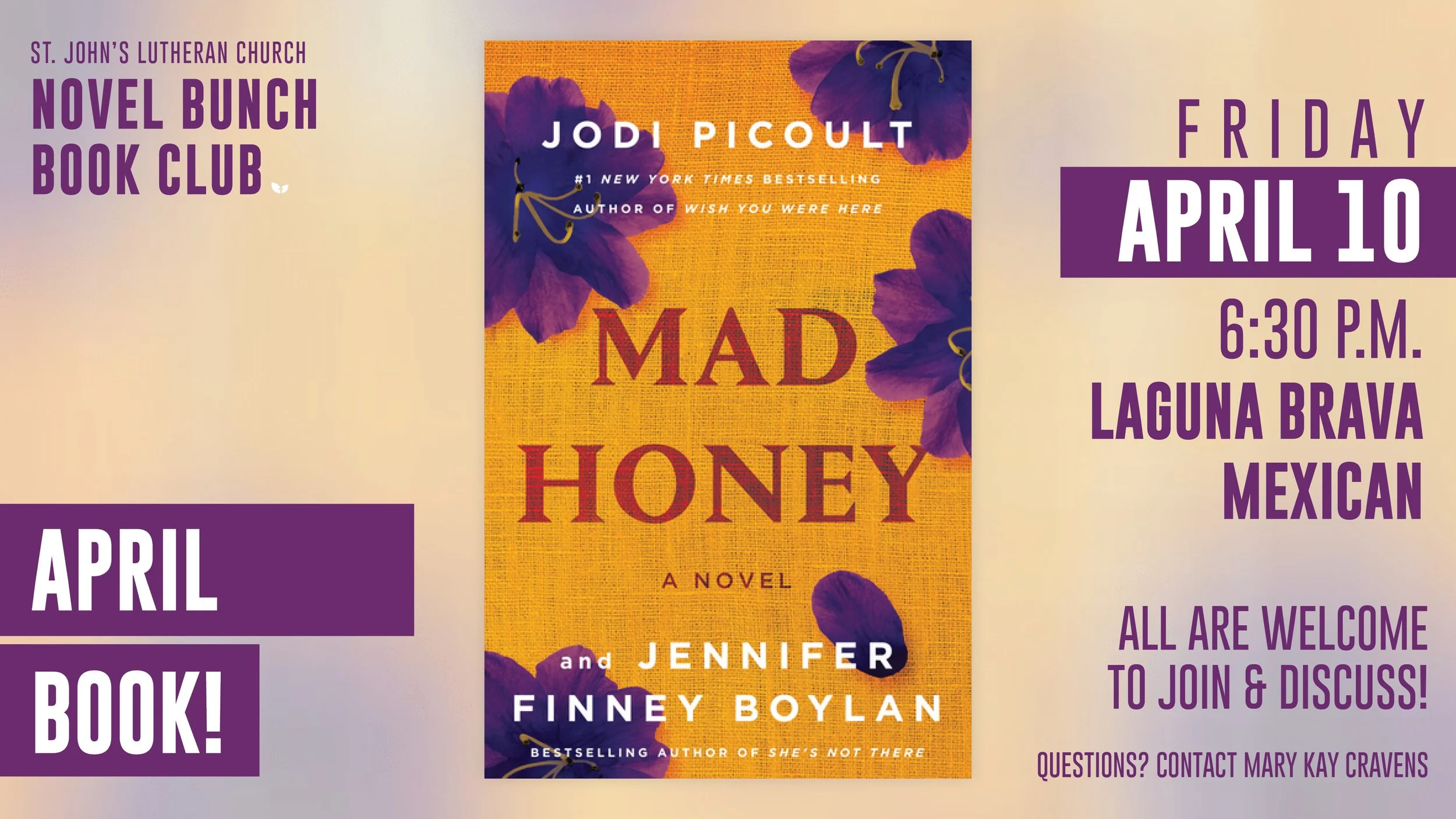 NOVEL BUNCH BOOK CLUB