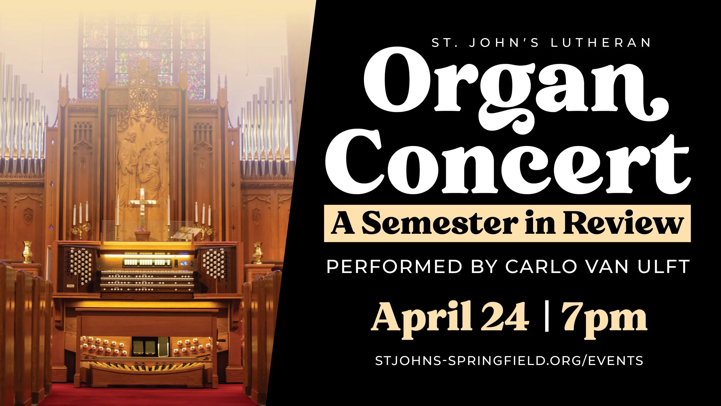 Organ Concert: Semester In Review