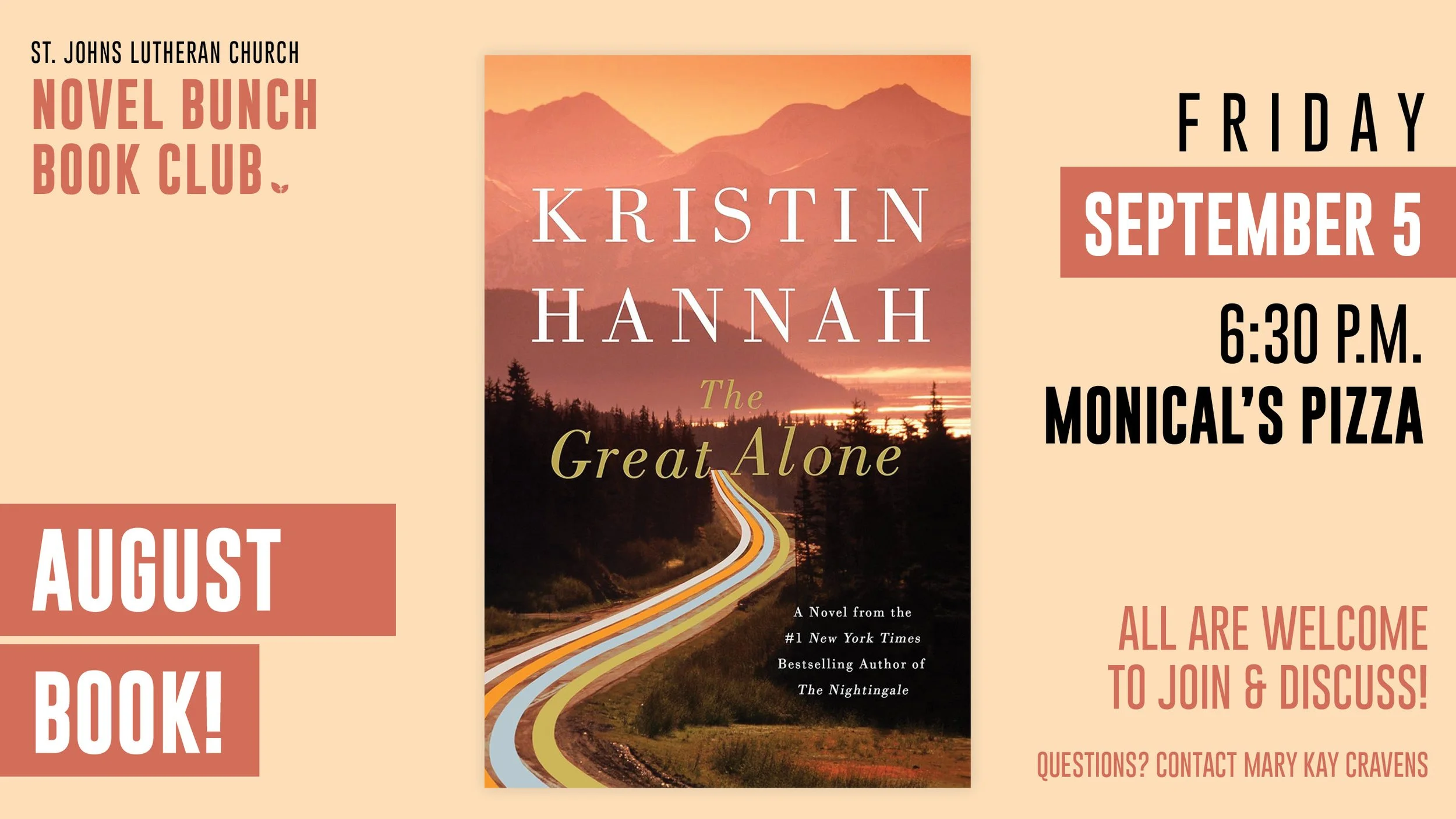 NOVEL BUNCH BOOK CLUB