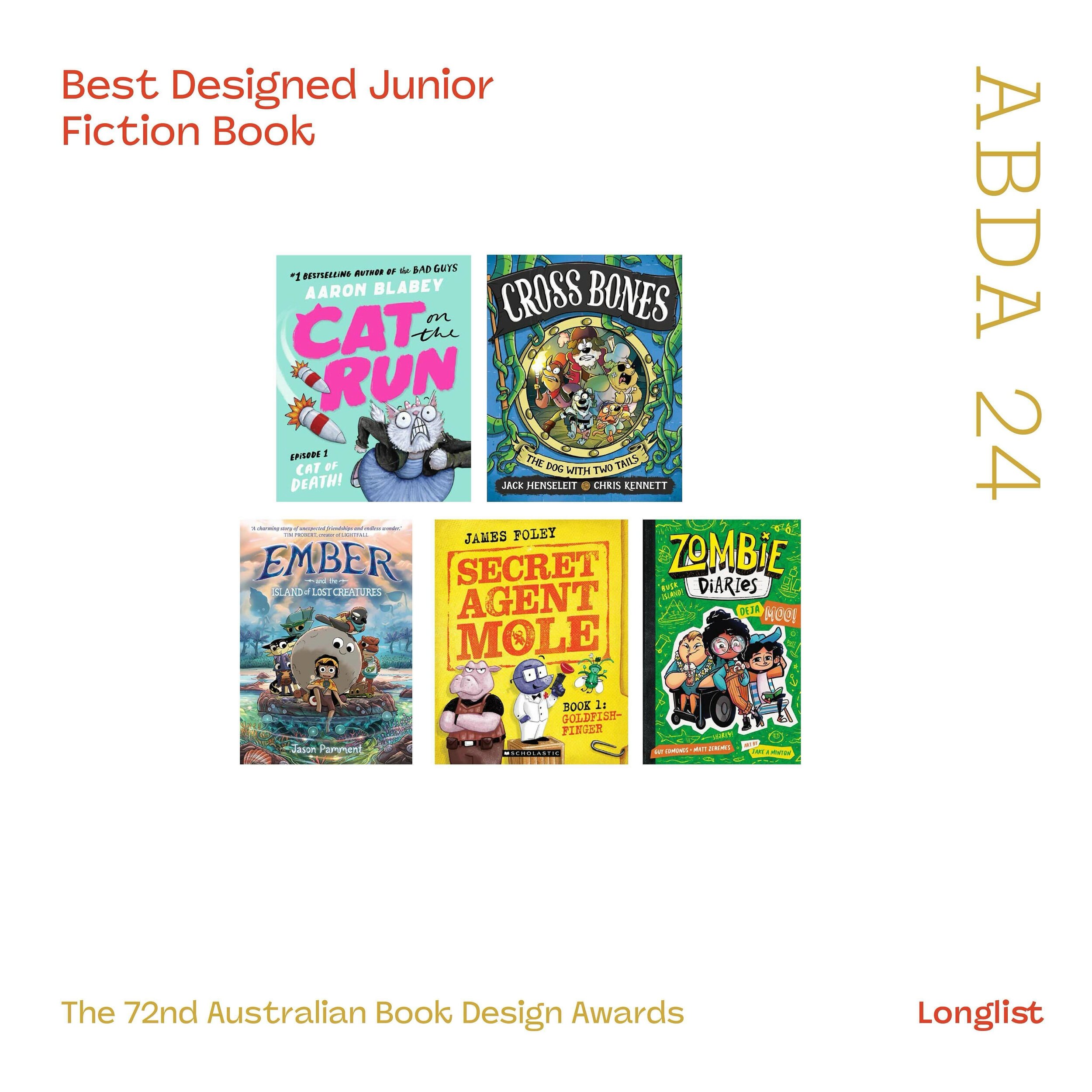 Fantastic news for our Pirate Pooches and for our brilliant designer @hannahjanzen_ as Cross Bones is nominated for BEST DESIGNED HUNIOR FICTION BOOK!! @jack.henseleit and I are so proud!

Hannah is also nominated for her work on @jamesfoleybooks &ld