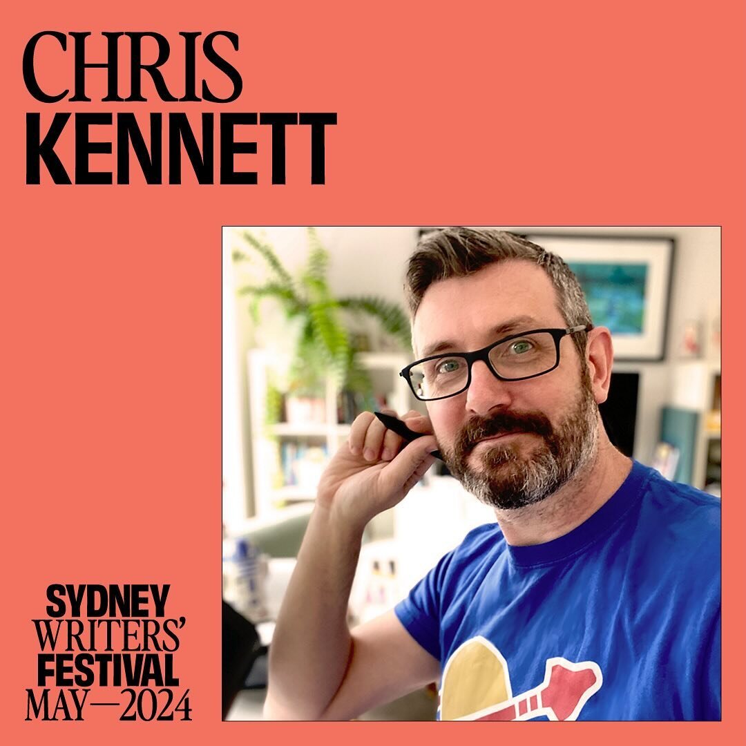 I&rsquo;m very excited to announce that I&rsquo;ll be talking part in the family day at this year&rsquo;s @sydwritersfest 

I&rsquo;ll be there alongside a whole host of fantastic kid lit creators. Some will be friends and some will be mortal enemies