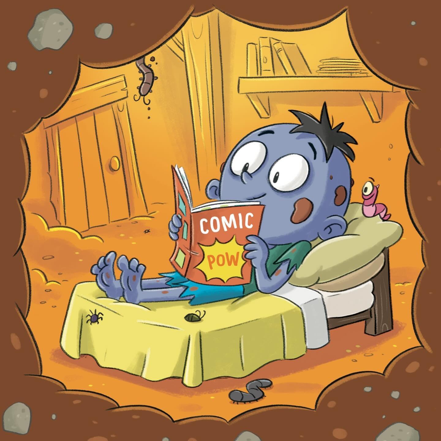 Incoming monster alert!

Zorro loves to munch on bugs. The only problem is they have some ..achem&hellip; unfortunate side effects.

&ldquo;Zorro&rsquo;s Tasty Treat&rdquo; is book 19 in the School of Monsters series and is released on June 5th along