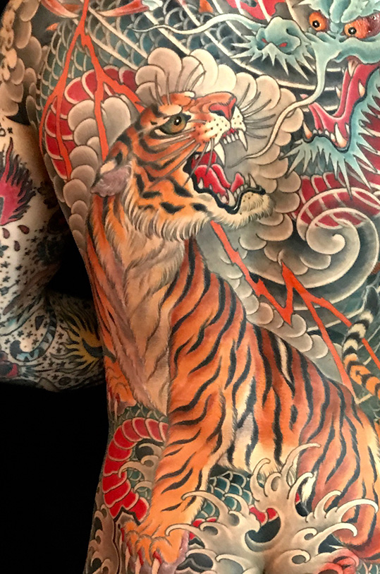 Chris garver tiger tattoo