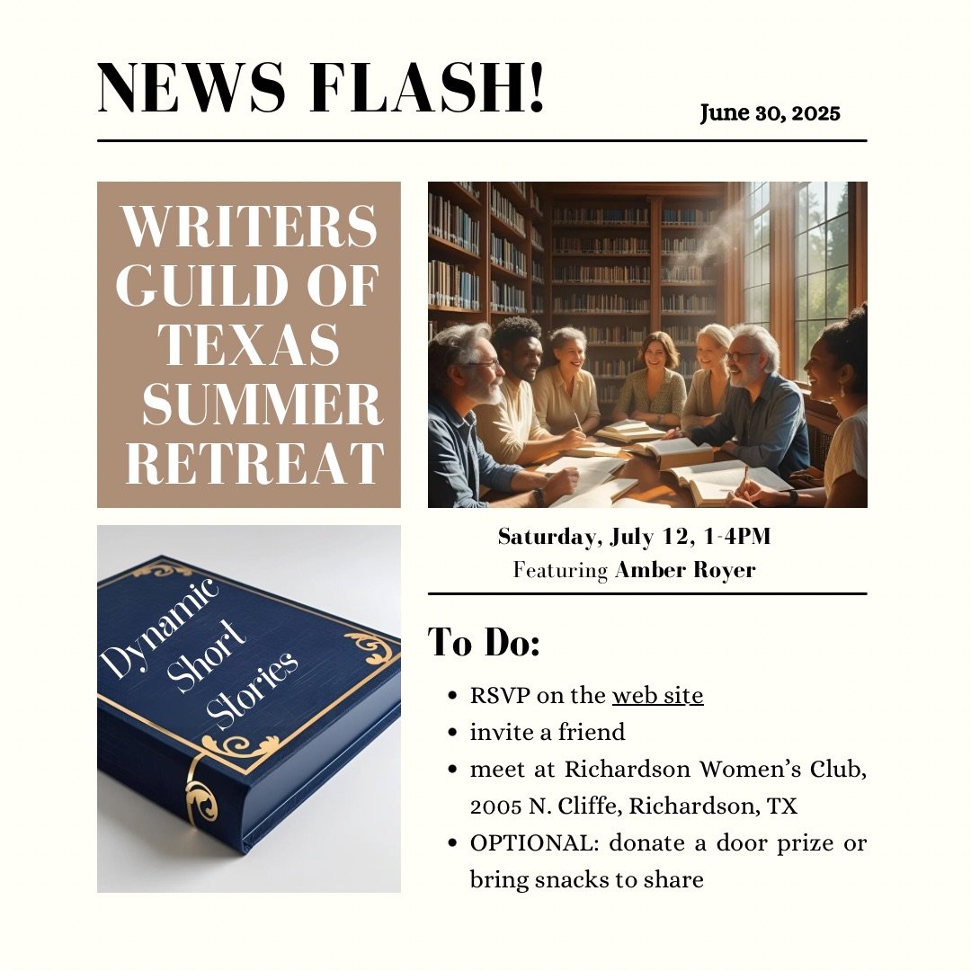 Amber Royer Writing Retreat: Dynamic Short Stories