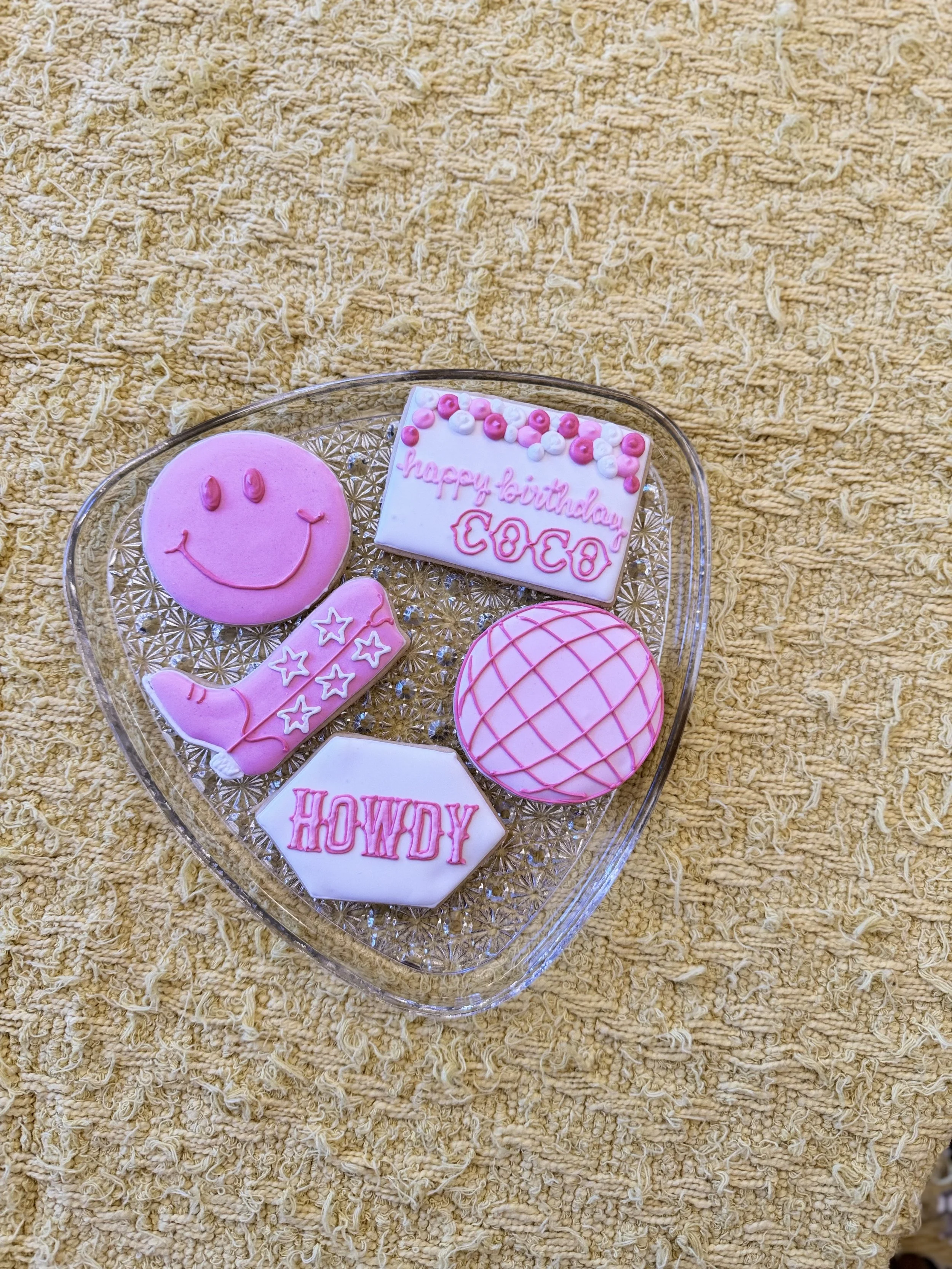 disco cowgirl pink bday cookies 24.jpeg