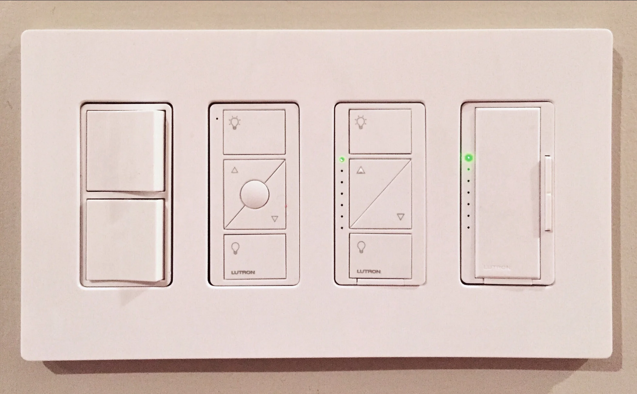 Master Bedroom Light Switches