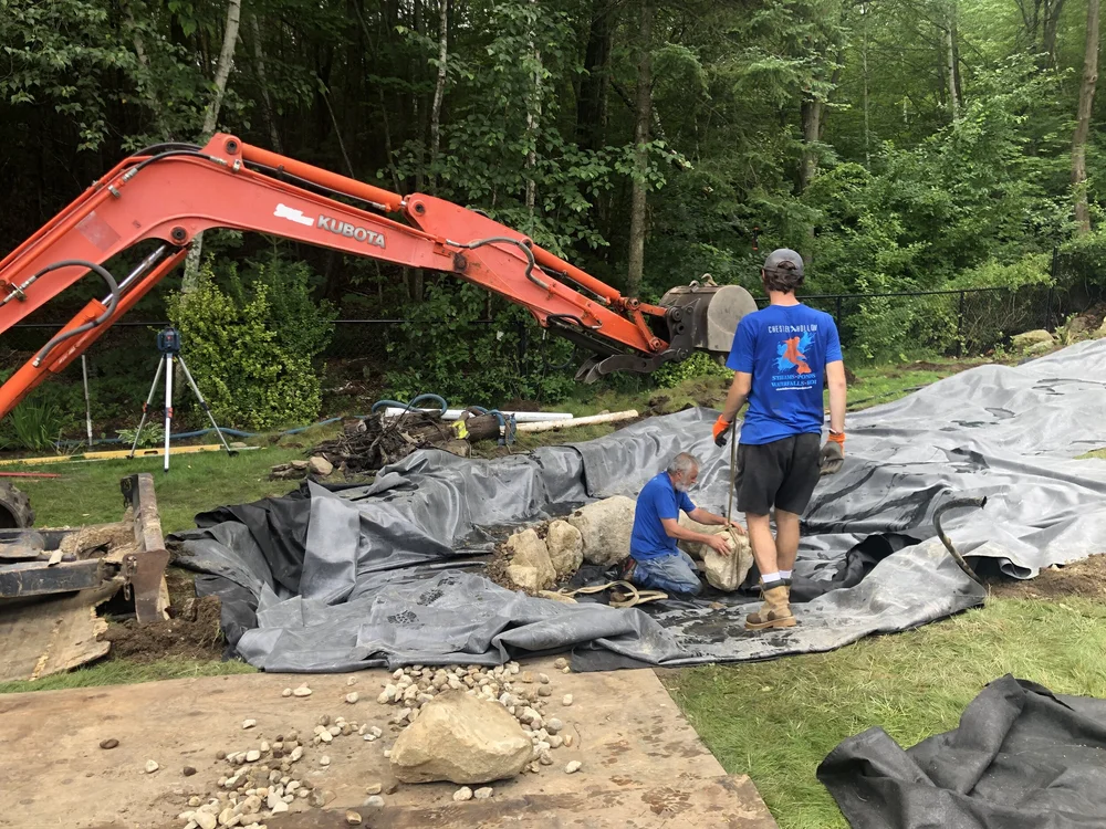 Lowering Boulders