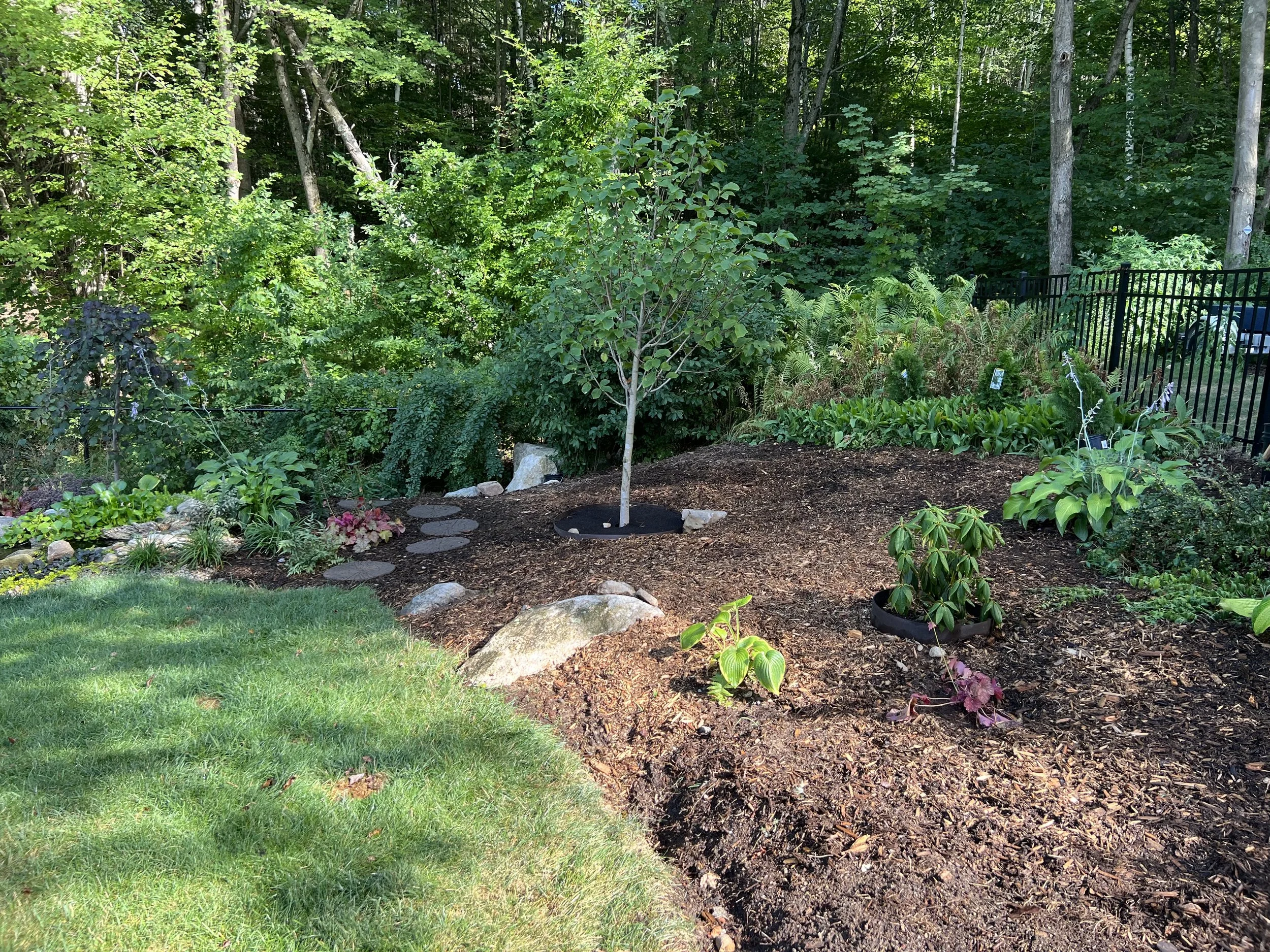 Stream Finishing Part 1: Mulch Corner