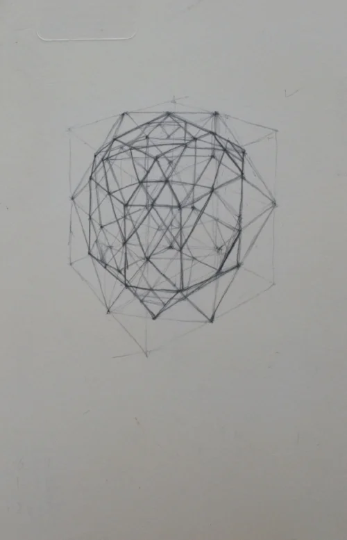 Construction inside a cube