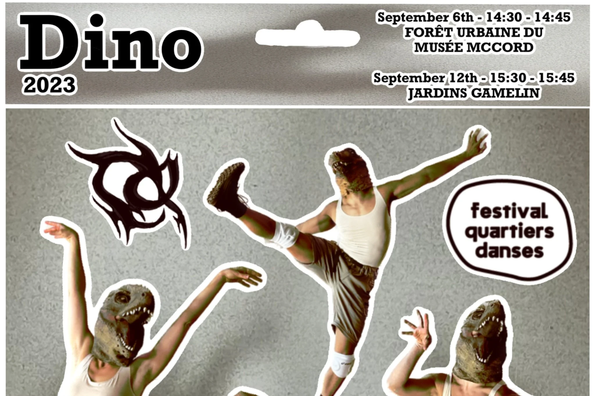 Festival Quartiers Danse presents DINO  