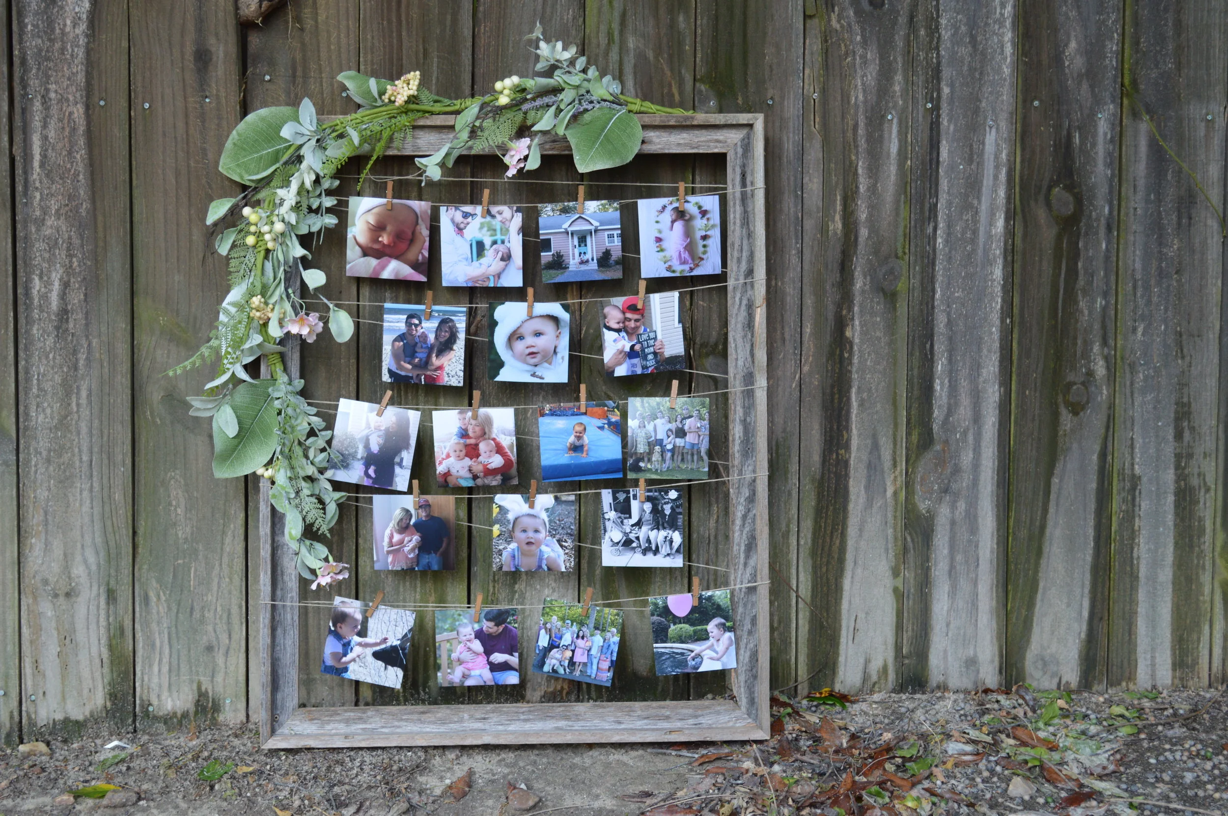 DIY Photo Display