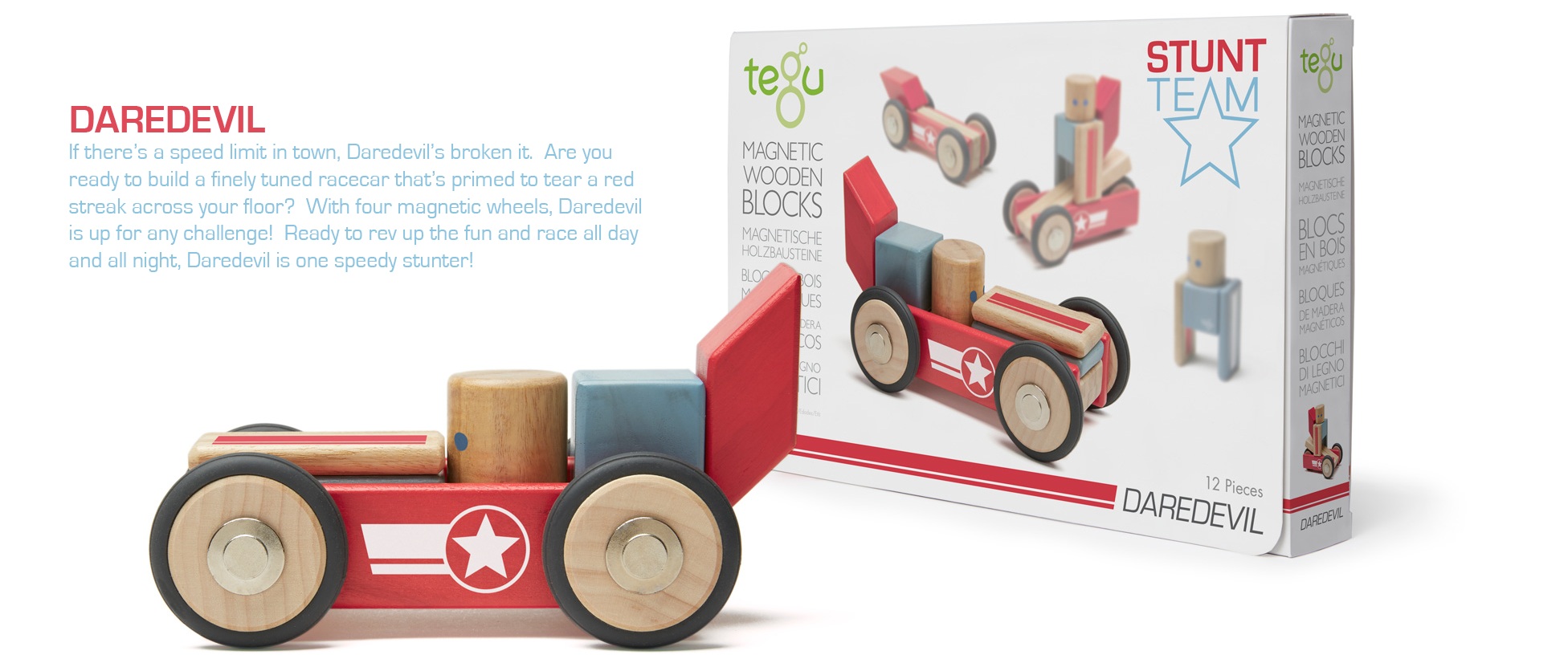 Sample packaging and copy