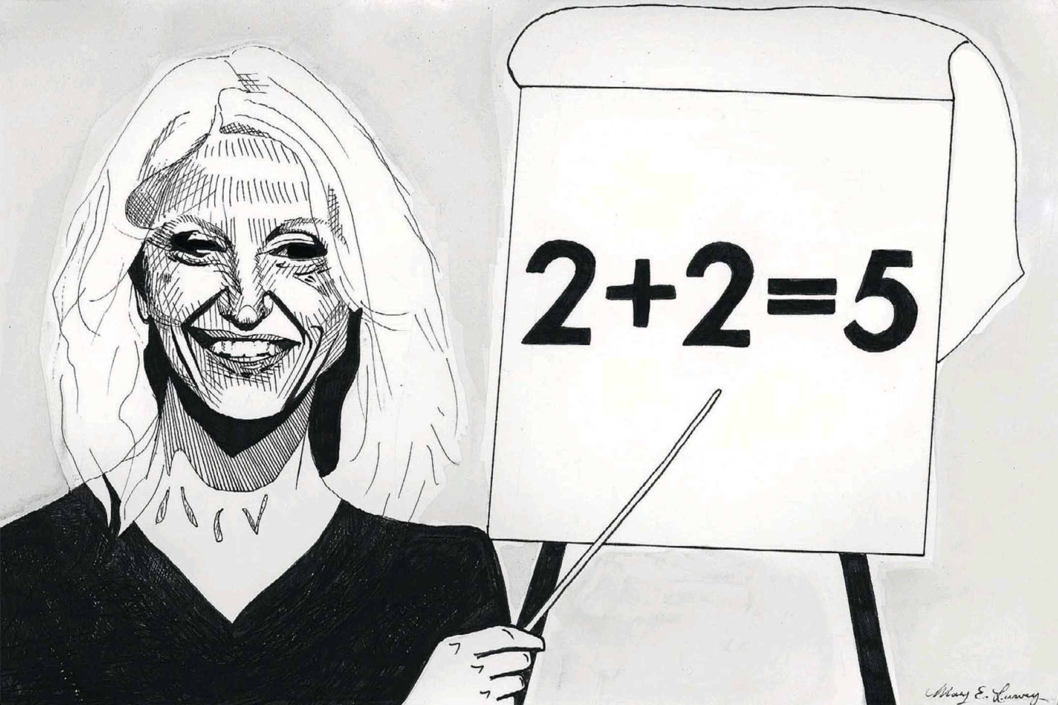  Alternative Facts, 2017  17th World Press Freedom International Editorial Cartoon Competition   