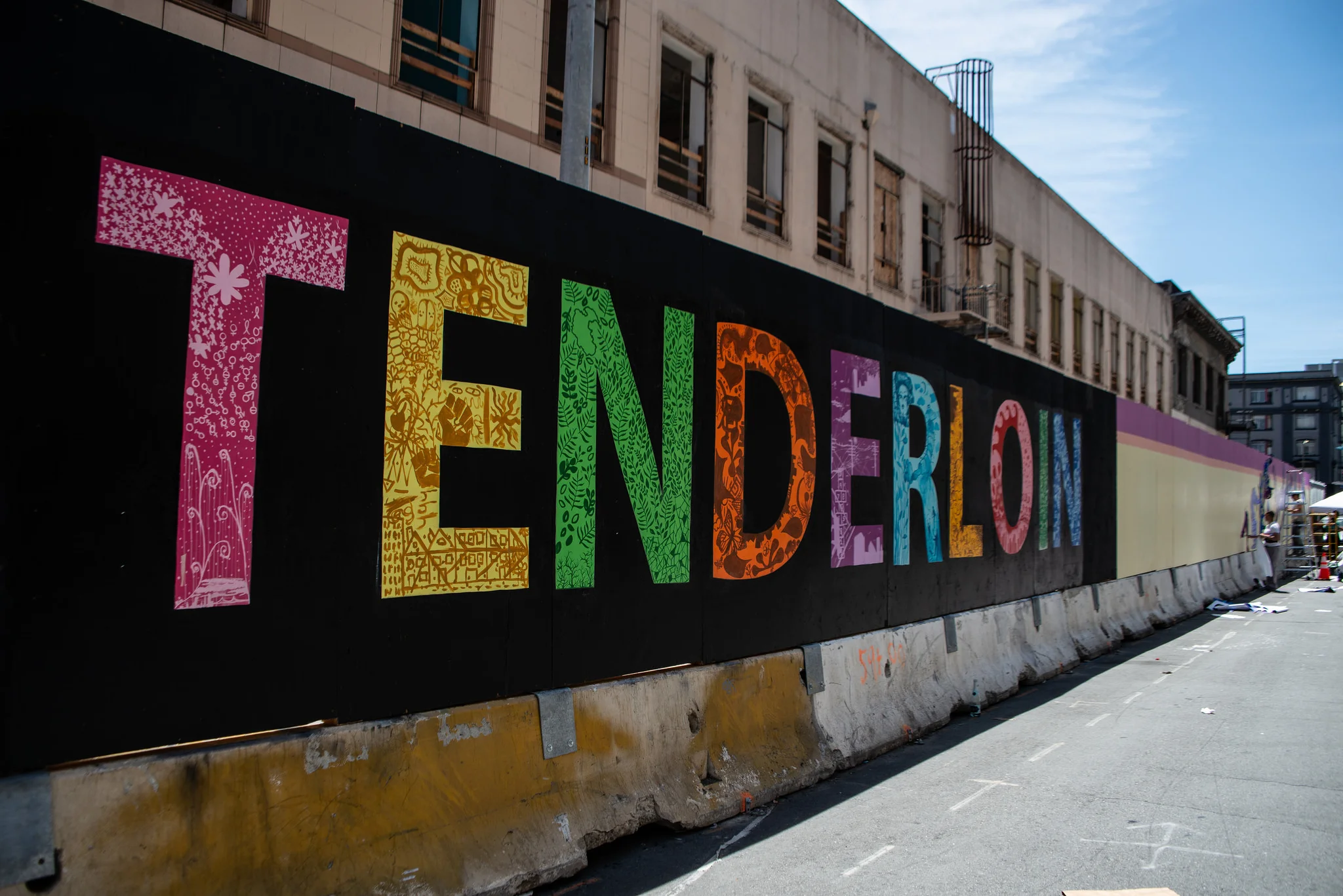 Mural by Twin Walls Mural Co. Photo by Robbie Sweeny