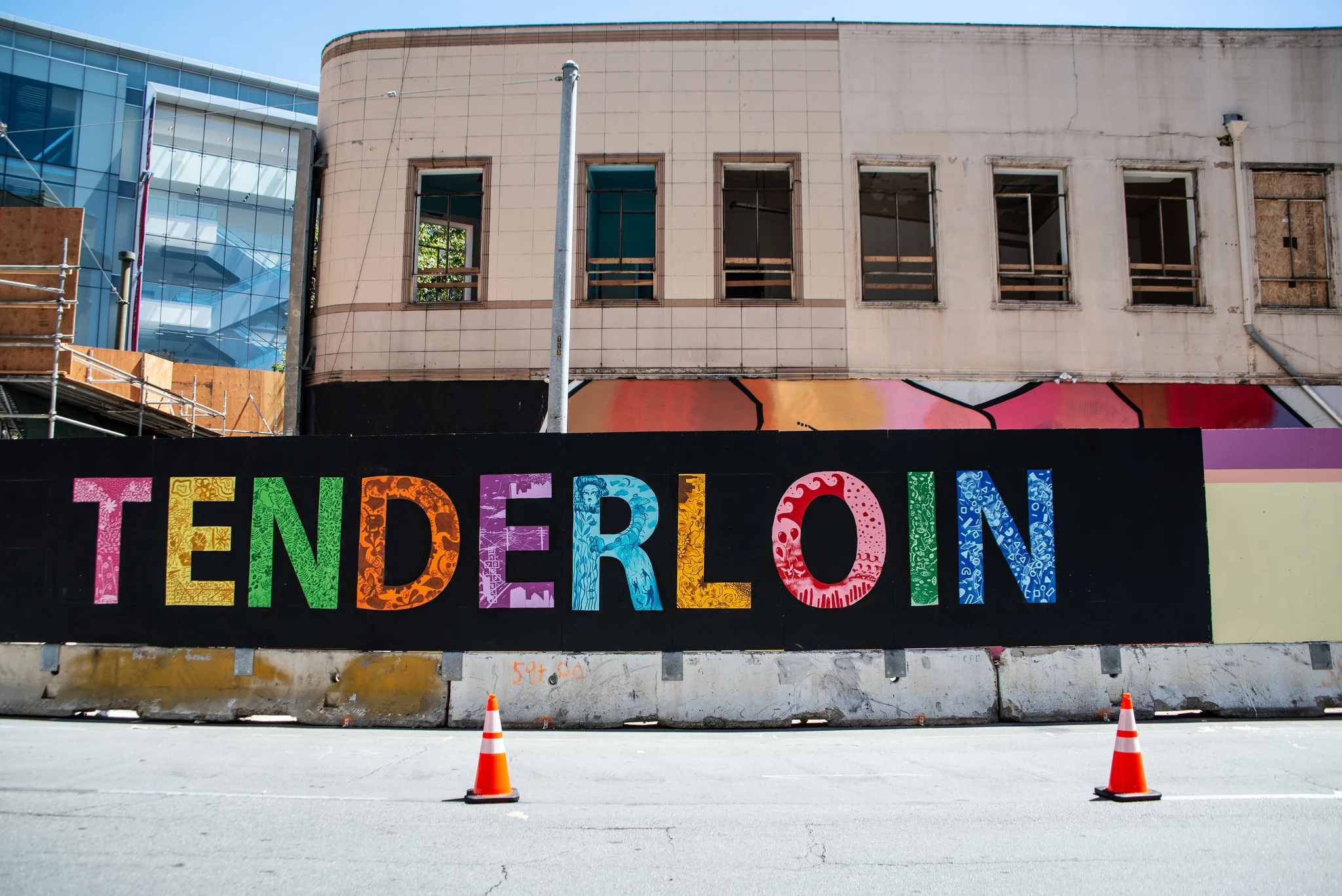 Turk Street Mural by Twin Walls Mural Co. Photo by Robbie Sweeny