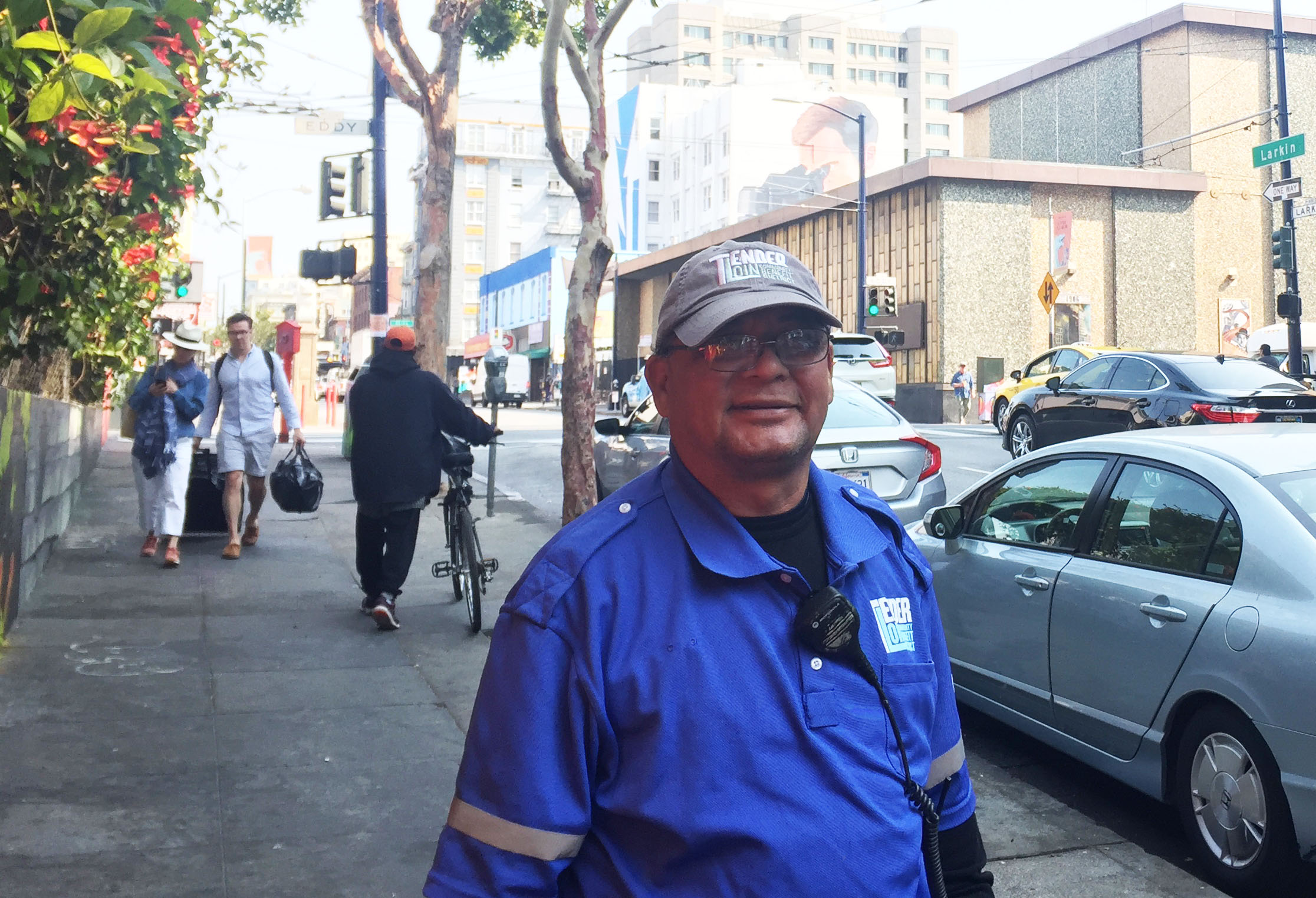 Meet Hector, our Larkin Street-LIttle Saigon Micro Neighborhood Clean Team member.
