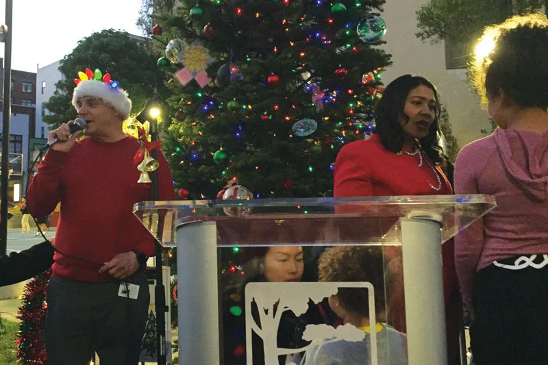 Photos Tenderloin's Tree Light Ceremony Tenderloin Community Benefit
