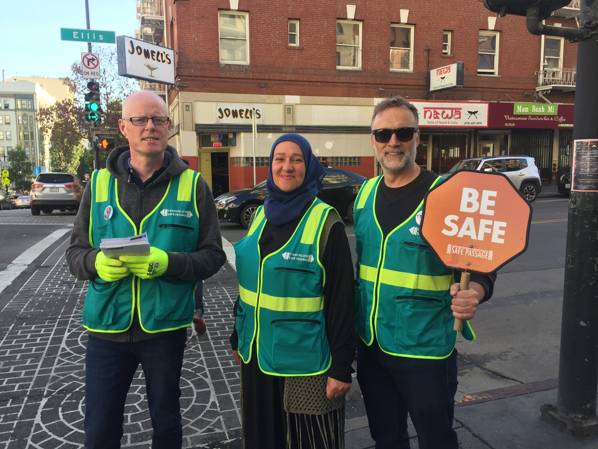 Left to Right: Brian, Tatiana, Eric of TLCBD’s Safety Campaign