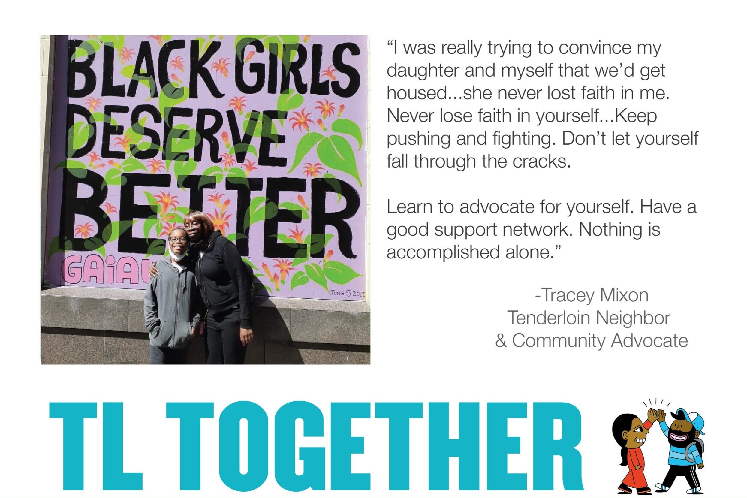 #TLTogether with Neighbor &amp; Community Advocate, Tracey Mixon