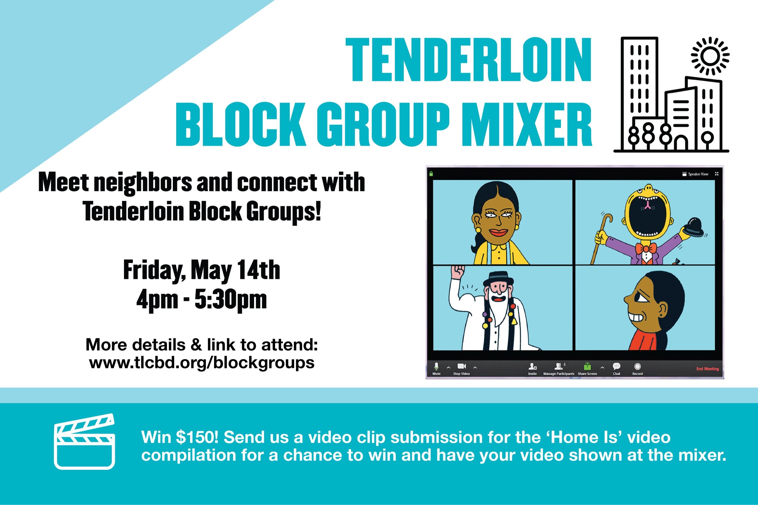 Join Us for the Tenderloin Block Group Mixer! (Fri, May 14)