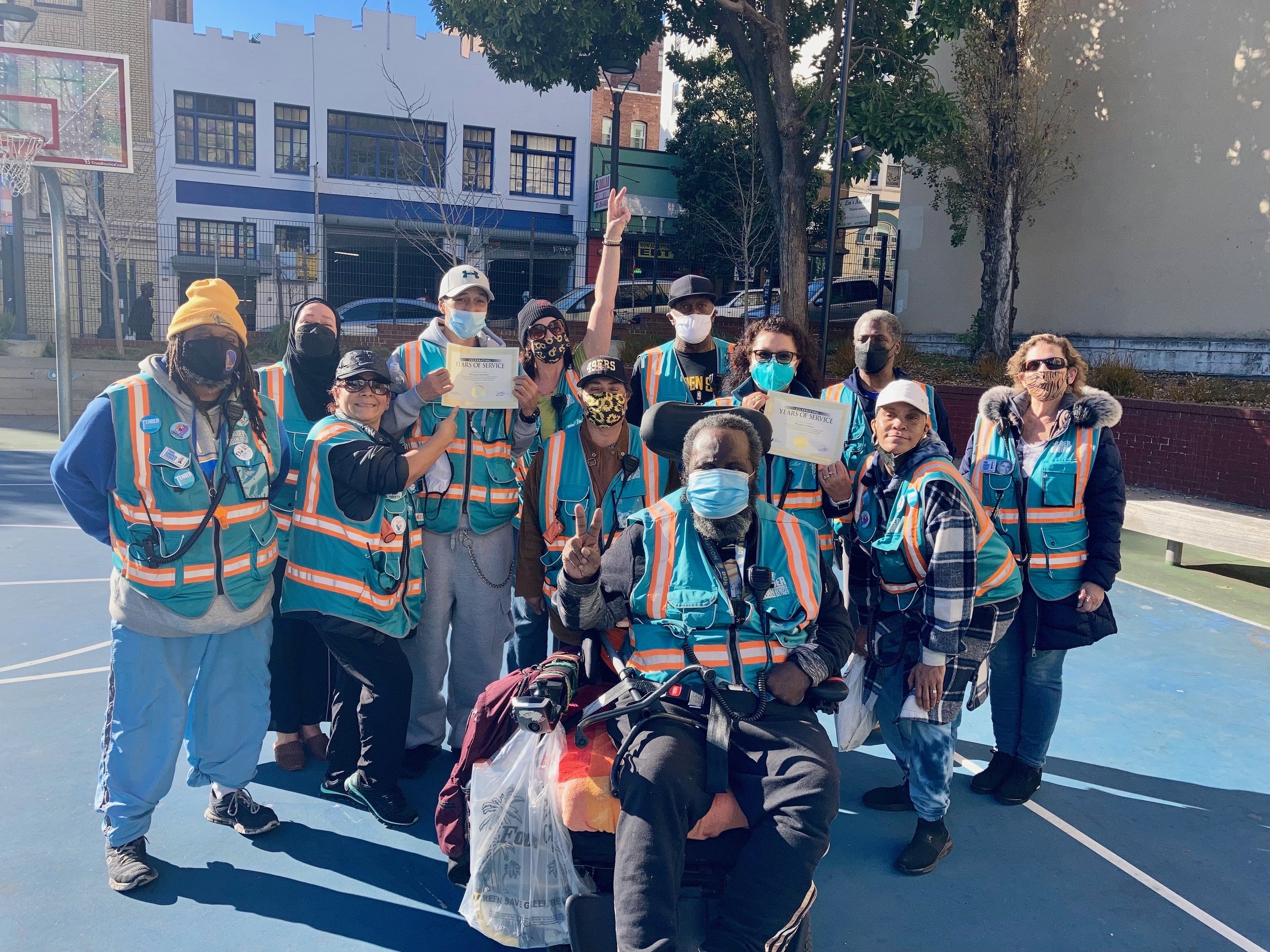 Happy Anniversary, Corner Captains! Tenderloin Community Benefit District