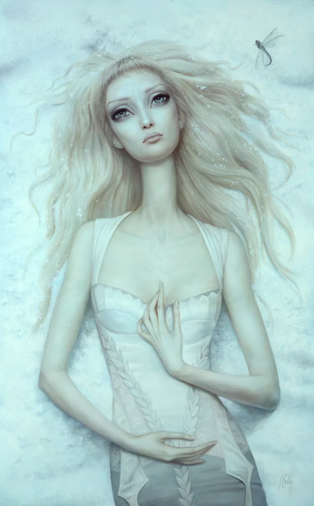 "Frozen" Oil on board
