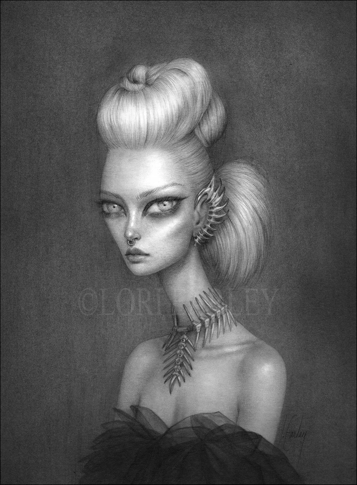 Josephine, Graphite on Bristol Board, 8" x 11"