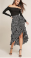 high low skirt $45