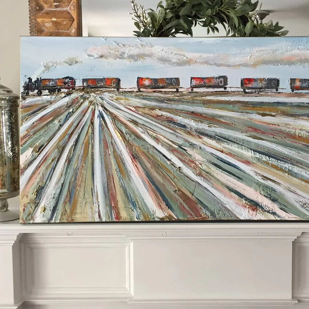 Train's a coming