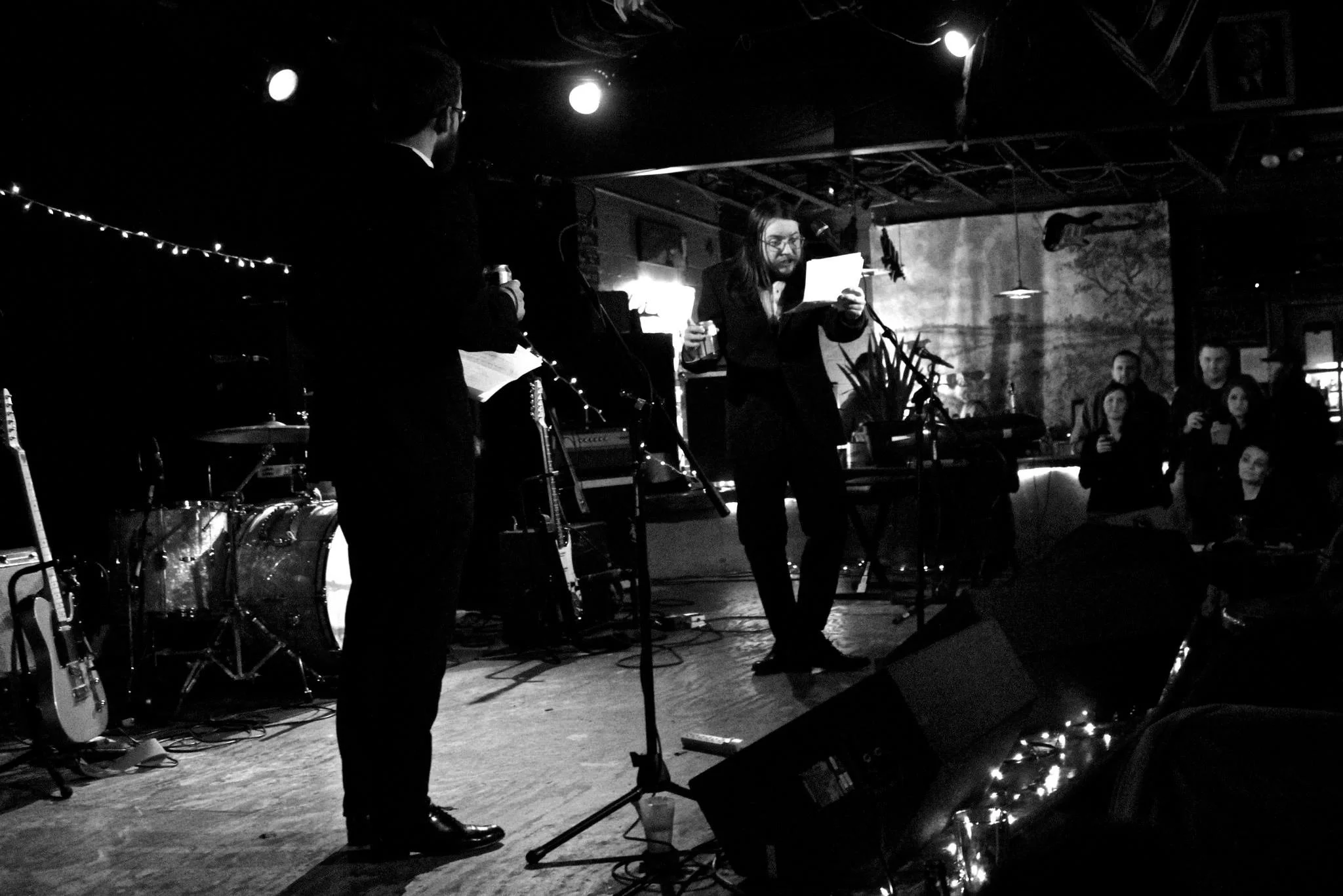 Matthew the Genius at Spiderweb salon's first Winter Formal | 2014 | photo by courtney marie