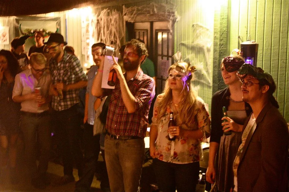 From Spiderweb Salon's First Masquerade | 2012 | photo by courtney marie