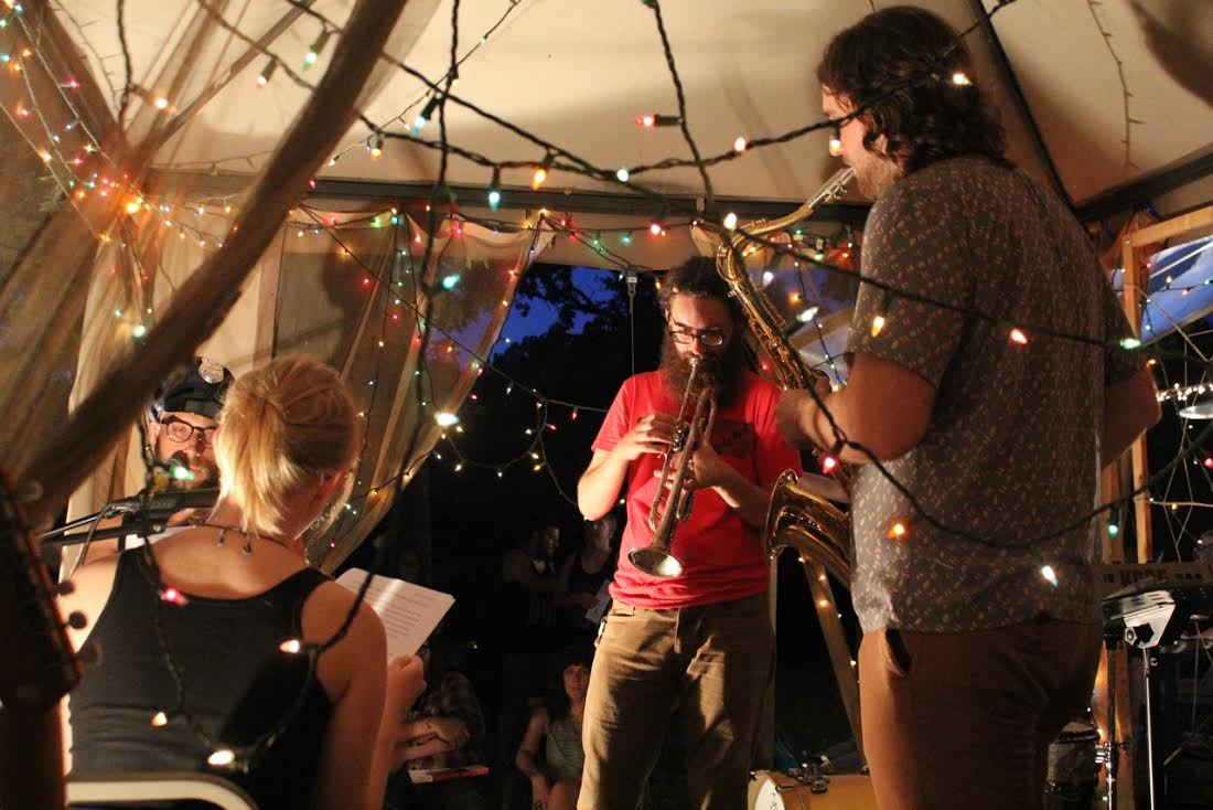 From Spiderweb Salon's Three Year Anniversary Show | 2015 | photo by courtney marie