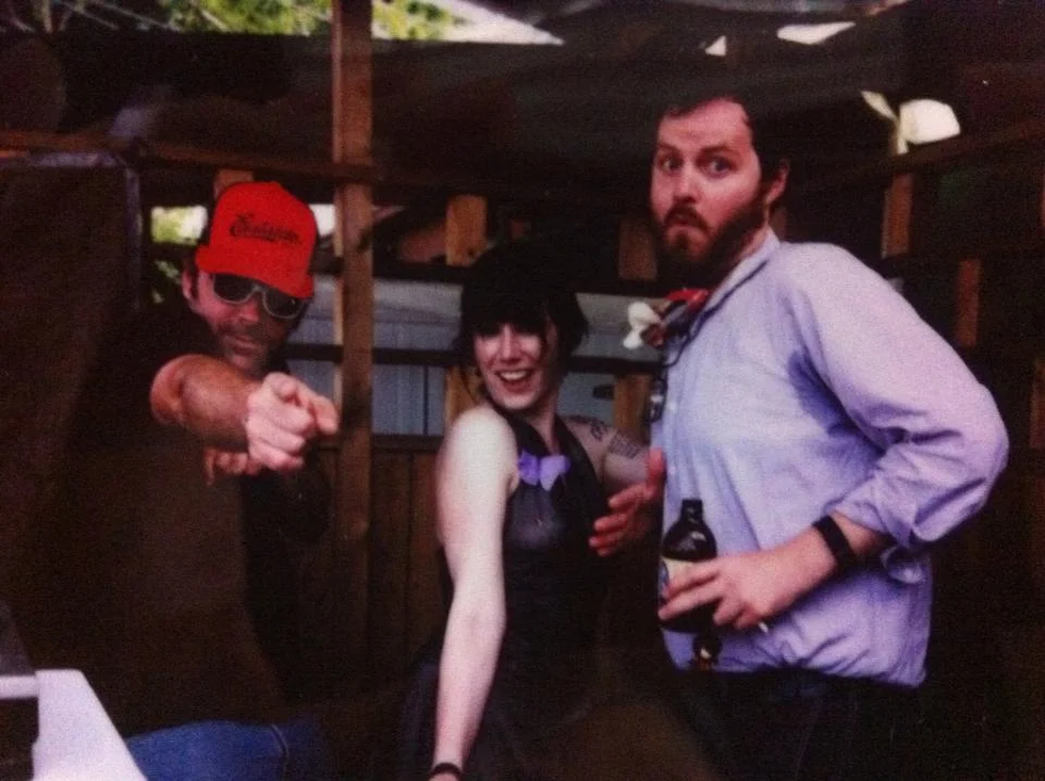 Scott Williamson (DJ BP), courtney marie, and Conor Wallace