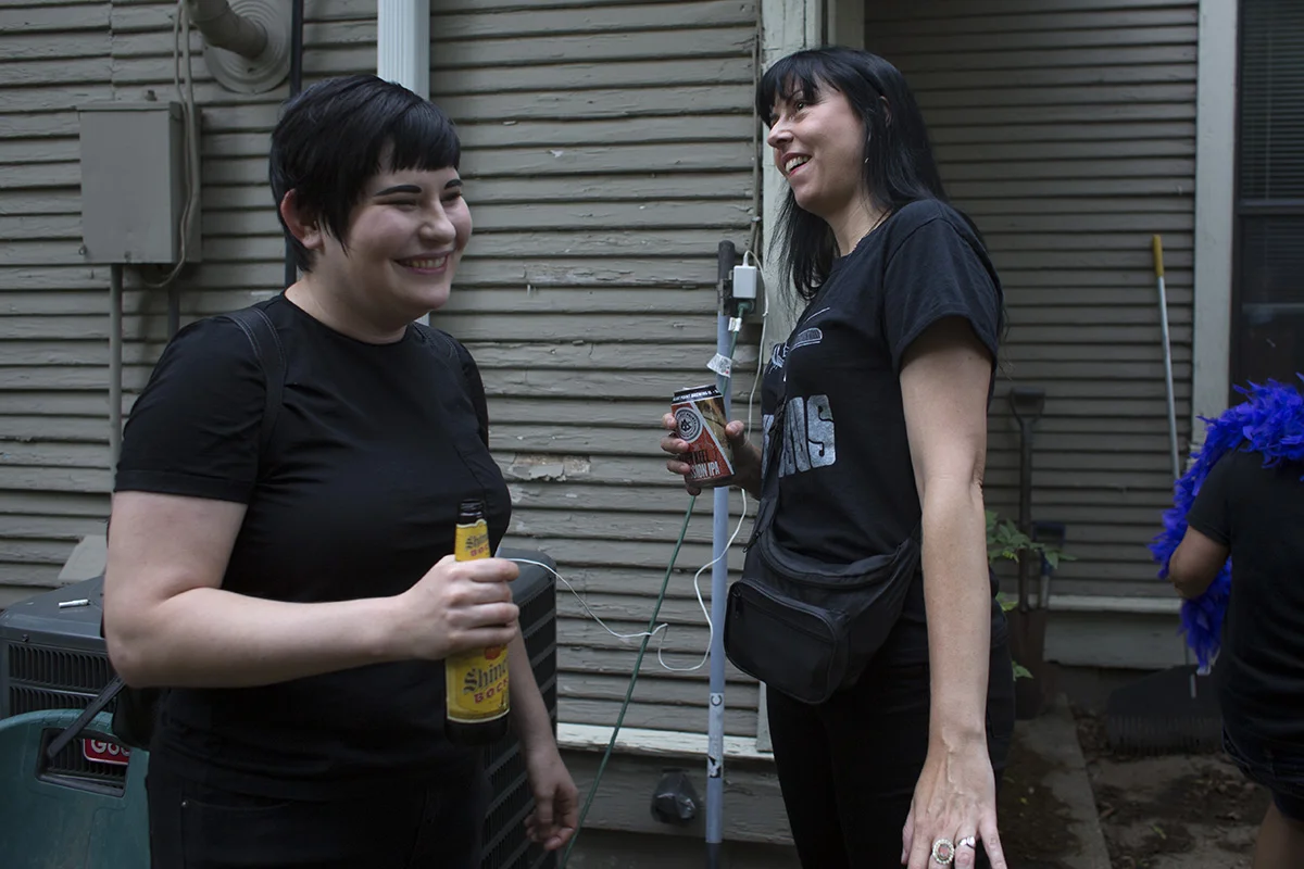 Alex Stock and Sarah Ruth are super #PLEASED.
