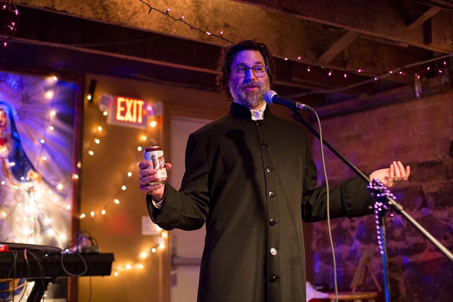 Clent Roye Wyatt at Spidercon | photo by Leah Jones