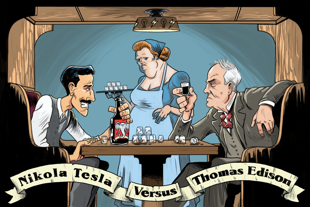 Bryan Kelly, Nikola Tesla Versus Thomas Edison