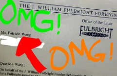 OMG I have been awarded a Fulbright! Off to China for 1 year of fieldwork!